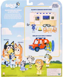 Moose Set Figurine Moose Toys Ltd. Bluey - Familia si Prietenii Varsta 3 Ani+ Multicolor (17199) Figurina