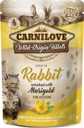 CARNILOVE alutasakos nyúl&körömvirág kitten 12x85 g