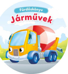 Csengőkert Kiadó Fürdőskönyv - Járművek (CSK05054)