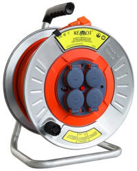 KEMOT Prelungitor Electric Kemot E-PSM25T20 | Tambur Metalic, 3x2.5mm, 20m (E-PSM25T20)