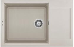 Elleci - Csepptálcás gránit mosogatótálca Easy 310 G39 Bianco soft - LGY31039 (Elle-LGY31039)