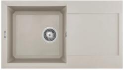 Elleci - Csepptálcás gránit mosogatótálca Easy 290 G39 Bianco soft - LGY29039 (Elle-LGY29039)