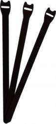 FASTECH Tépőzáras kábelkötöző 304 x 16 mm, fekete, Fastech (E1-4-330-B100) (E1-4-330-B100)