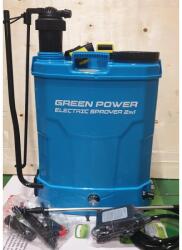Green Power AKKUMLÁTOROS ÉS KÉZI MŰKÖDTETÉSÜ HÁTIPERMETEZŐ 16 LITERES (GP1399) - aquamixwebaruhaz