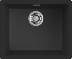 Elleci - Egy medencés keratek mosogatótálca Zen 105 K86 Black - LKZ10586 (Elle-LKZ10586)