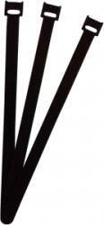 FASTECH FASTECH Tépőzár kábelkötegelő Kötegeléshez Bolyhos és horgos fél (H x Sz) 250 mm x 13 mm Fekete 100 db (ETK-3-250-9999-100) (ETK-3-250-9999-100) - aqua