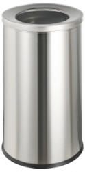 Elevar SP-SWB-001 Hulladékvödör 50 l (O x Ma) 38 cm x 73 cm Nemesacél Alumínium (selymes) 1 db (SP-13503828) (SP-13503828)