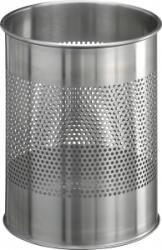 DURABLE Papírkosár 15 l (O) 165 mm Nemesacél Ezüst 1 db (338123) (338123)
