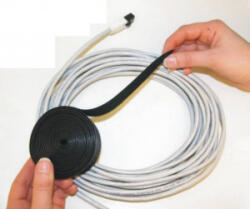TRU COMPONENTS Tépőzáras kábelkötöző, tépőzáras szalag 1000 mm x 20 mm Sárga 910-750-Bag (1586404) (1586404) - aqua