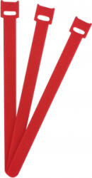 FASTECH FASTECH Tépőzár kábelkötegelő Kötegeléshez Bolyhos és horgos fél (H x Sz) 200 mm x 13 mm Piros 100 db (ETK-3-200-1339-100) (ETK-3-200-1339-100)