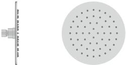 Laufen cap de duș 20x20 cm rotund crom HF504810100000 (HF504810100000)