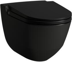 Laufen Cleanet Riva toaletă cu spălare agăţat fără margine negru H8206917230001 (H8206917230001)