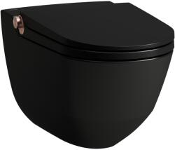 Laufen Cleanet Riva toaletă cu spălare agăţat fără margine negru H8206917190001 (H8206917190001)