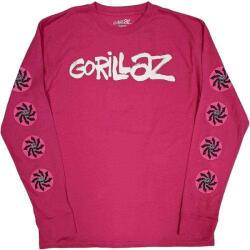Gorillaz Repeat Pazuzu (Sleeve Print) Pink S Риза (GORLST24MP01)