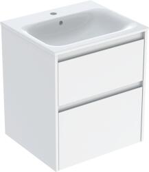 Geberit Selnova Square lavoar cu dulap 55 cm alb 504.137. 01.1 (504137011)