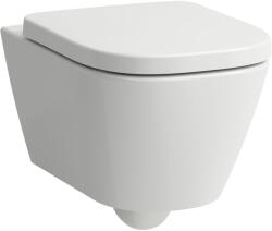 Laufen Meda vas wc agăţat fără margine cu spălare turbionară alb mat H8201107570001 (H8201107570001)