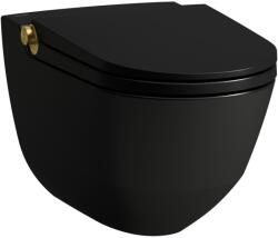 Laufen Cleanet Riva toaletă cu spălare agăţat fără margine negru H8206917170001 (H8206917170001)
