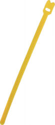 FASTECH FASTECH Tépőzár kábelkötegelő Kötegeléshez Bolyhos és horgos fél (H x Sz) 200 mm x 7 mm Sárga 100 db (ETK-7-200-0208-100) (ETK-7-200-0208-100) - aqua