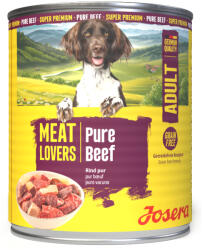 Josera 6x800g Josera Meatlovers Pure Marha nedves kutyatáp új design