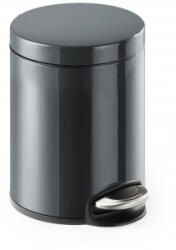 DURABLE - - Abfallbehälter mit Tritt 5 l metall anthrazit Hulladékvödör 5 l (O x Ma) 20.5 cm x 29 cm Fém, Műanyag Antracit szürke 1 db (341058)