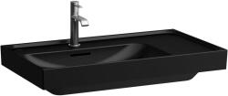 Laufen Meda mosdótál 80x46 cm négyszögletes klasszikus-beépíthető fekete matt H8171167161041 (H8171167161041)