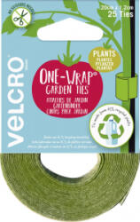VELCRO® VELCRO Univerzális Tépőzár Kötegeléshez, Növényekhez és a kertben Bolyhos és horgos fél (H x Sz) 20 cm x 1.2 cm Zöld 25 db (VEL-30664-WEU) - aqua