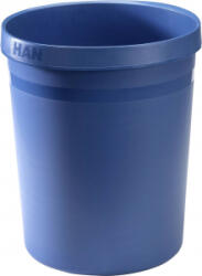 HAN GRIP KARMA Papírkosár 18 l (O x Ma) 31.2 cm x 35 cm Újrahasznosított műanyag Ökokék 1 db (18198-16) (18198-16)