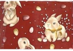 LCA Fata de Masa Tip Musama Pretaiata, Imprimeu de Pasti, 140 x 90 cm (ELC-MUS-P-PT-140X90) Fata de masa