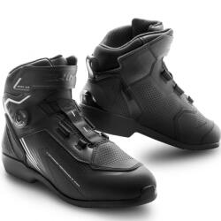 Shima Enzo Air motoros cipő fekete-fehér