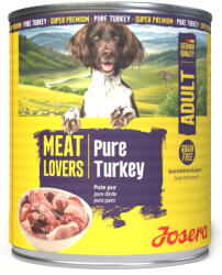 Josera 12x800g Josera Meatlovers Pure Pulyka nedves kutyatáp új design