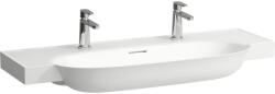 Laufen The New Classic mosdótál 120x48 cm félkör alakú klasszikus-beépíthető fehér fényes H8138584001071 (H8138584001071)