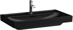 Laufen Meda mosdótál 80x46 cm négyszögletes klasszikus fekete matt H8161177161041 (H8161177161041)