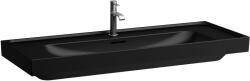 Laufen Meda mosdótál 100x46 cm négyszögletes klasszikus-beépíthető fekete matt H8141117161091 (H8141117161091)