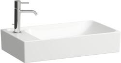 Laufen Meda mosdótál 60x35 cm négyszögletes mosdótálak fehér matt H8121137571051 (H8121137571051)