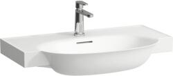 Laufen The New Classic mosdótál 80x48 cm félkör alakú klasszikus-beépíthető fehér fényes H8138554001081 (H8138554001081)