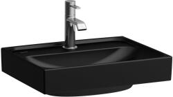 Laufen Meda mosdótál 45x35 cm négyszögletes klasszikus fekete matt H8161117161041 (H8161117161041)