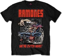 Ramones Outta Here Black XL Ing (RATS14MB04)