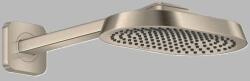 Hansgrohe Dus fix 250x160, 1jet, EcoSmart+, cu brat de dus, nichel periat (Brushed Nickel), Axor ShowerSphere 39770820 39770820 (39770820)