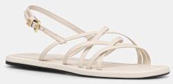 Tommy Hilfiger sandale pentru femei, din piele FLAT STRAPPY SANDAL LTH PPY2-OBD02K_80X
