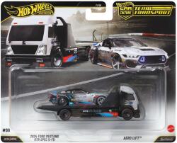 Mattel Hot Wheels: Aero Lift autószállító és 2024 Ford Mustang RTR SPEC 5-FD kisautó 1/64 - Mattel (FLF56/JHX92) - jatekshop