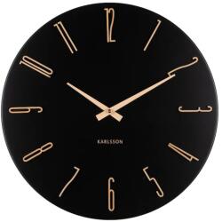 Karlsson ceas de perete Esmerado 40 cm 99KK-ZEU07L_99X (KA6072BK)