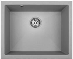 Laveo SBI_510U - LAVEO IBIZA U 560X460 gránit mosogató szürke (SBI_510U)