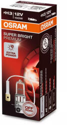 OSRAM Super Bright Premium H3 100W halogén izzó 62201SBP (62201SBP)