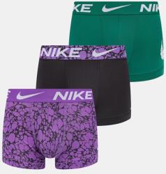 Nike férfi boxeralsó 3-as csomag - lila S