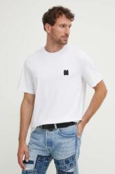 MSGM pamut póló - fehér S - answear - 26 990 Ft