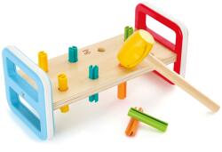 Hape Дървен комплект Hape - Игра с чукче, Дъга (H0506)
