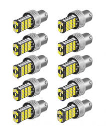 Autolife 1157-4014-45SMD 10db-os 21/5W - fehér - 12V CANBUS (22278_alf)
