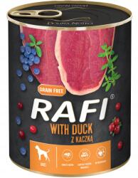 RAFI Nedves Kutyaeledel Kacsával 800G Rafi