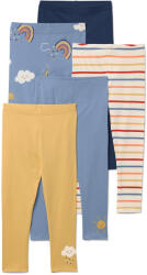 Tchibo - 5 gyerekleggings - kisgyerek - méret 74/80 - kék/mintás