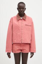 Ambush pamut kabát Cropped Canvas Work Jacket - narancssárga M